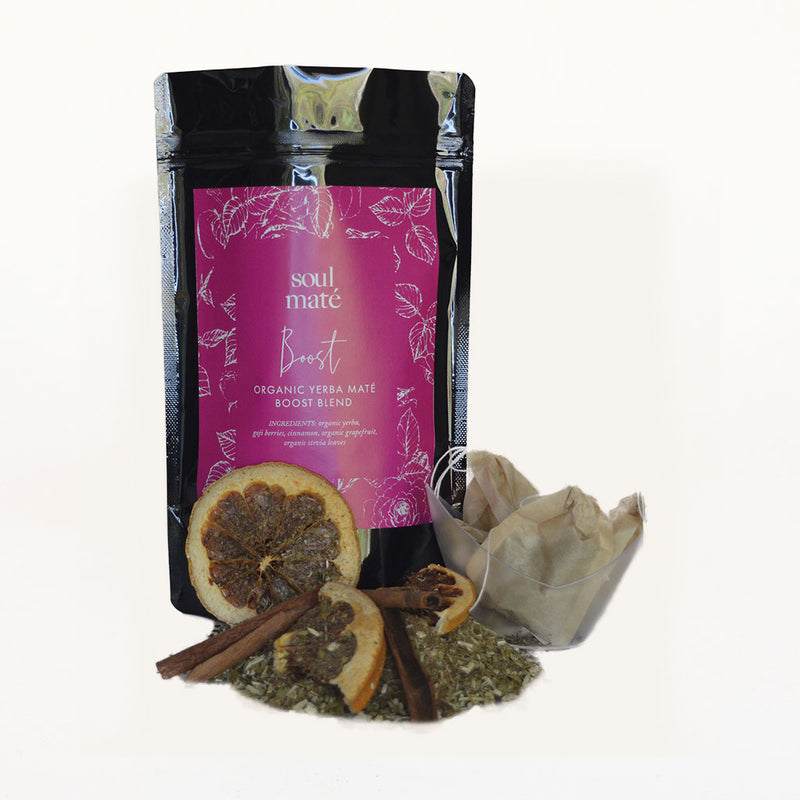 "Boost" Organic Yerba Mate Tea Blend - Soulmate Yerba Co. 