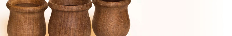 Wooden Yerba Mate Cups - Soulmate Yerba Co. 