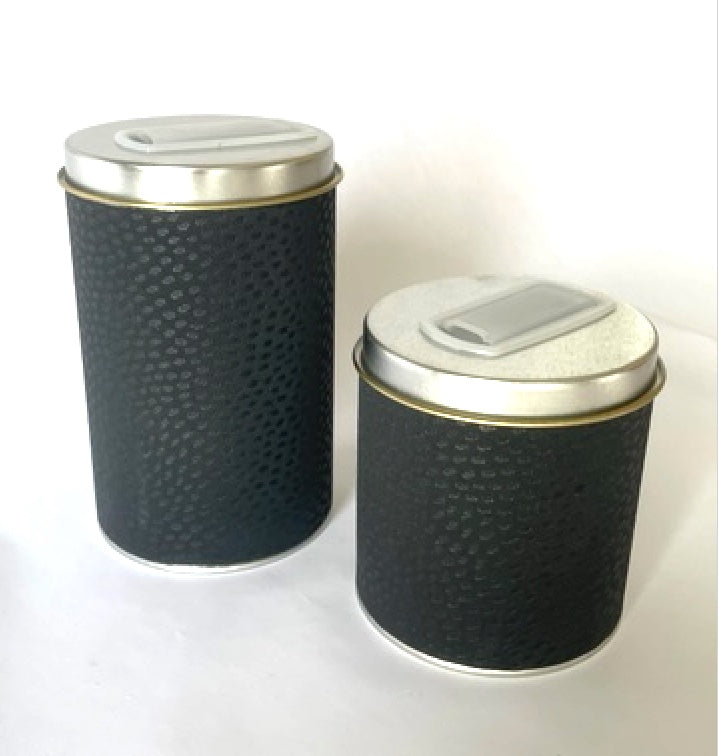 Black Yerba Mate Canisters