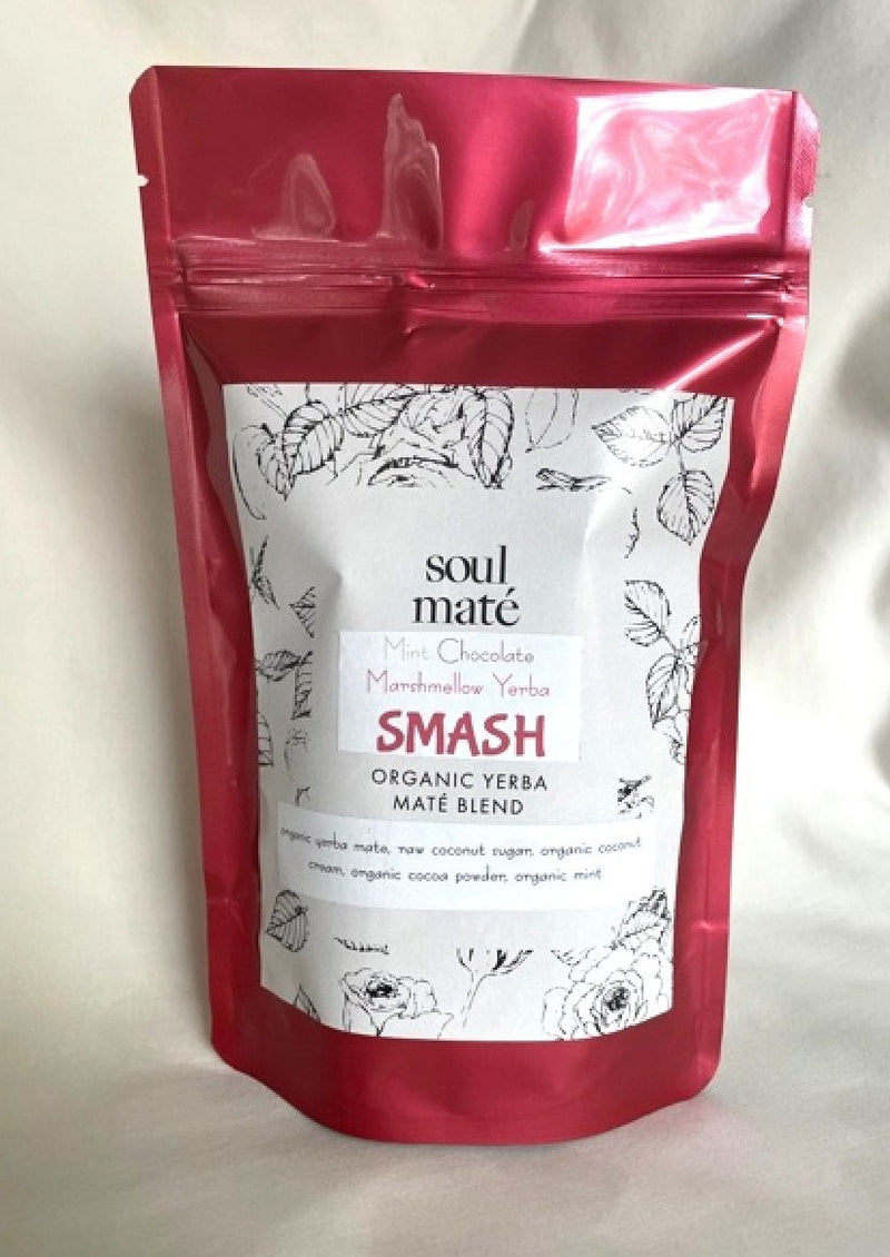 "CHOCOLATE MARSHMALLOW SMASH" Organic Yerba Mate Tea Blend