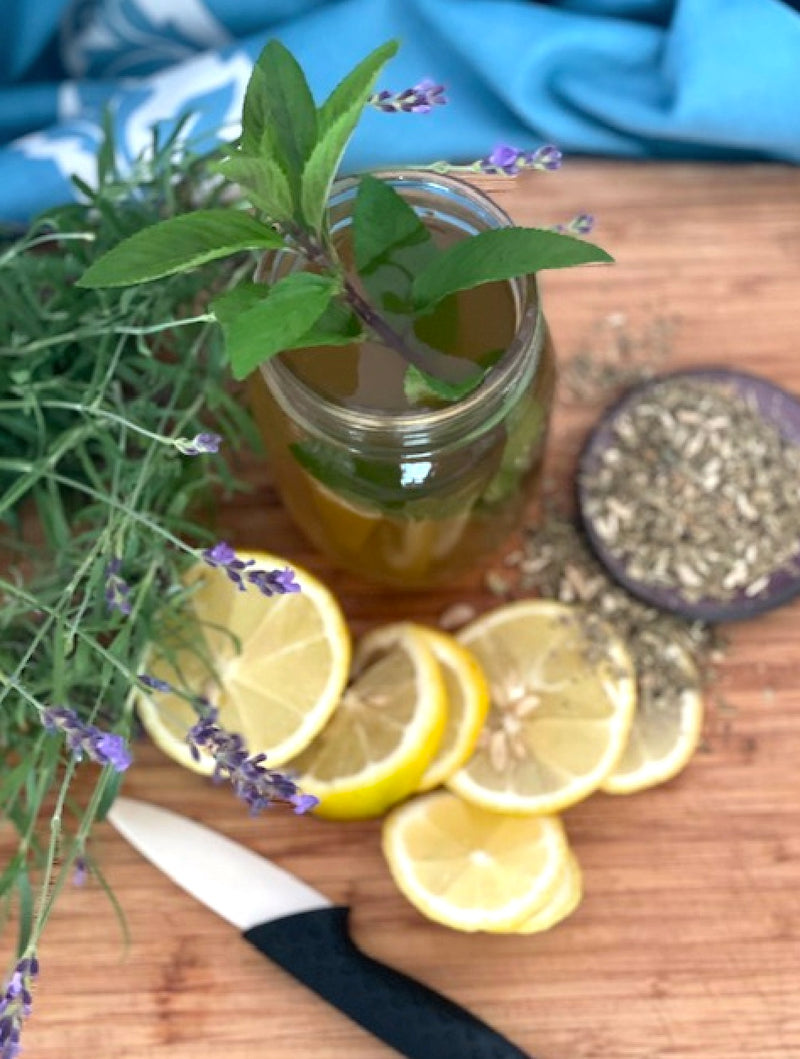 "LAVENDER LEMONADE" Yerba Mate Tea Blend