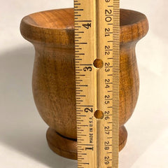 Yerba Mate Wood Cup Pedestal